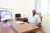 Prof. Suleiman Ahmed Guleid, President, Amoud University, attending viva voce defence at Amoud University, Main campus, in his office at Amoud University main campus, Borama.